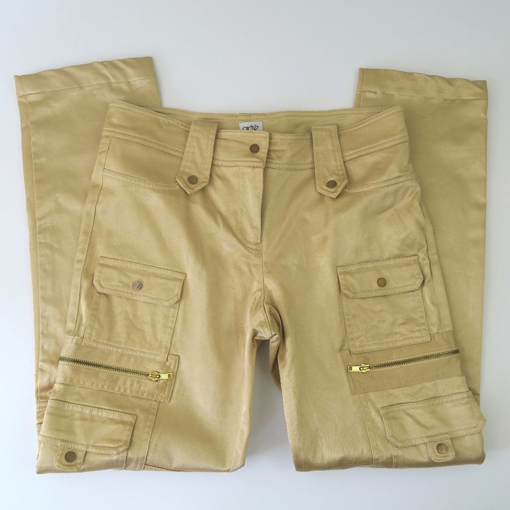 Cache Gold Cargo Pants